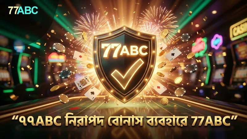 ৭৭ABC প্ল্যাটফর্মে বোনাস ফিচার নিরাপদ ব্যবহারে সহায়তা করে