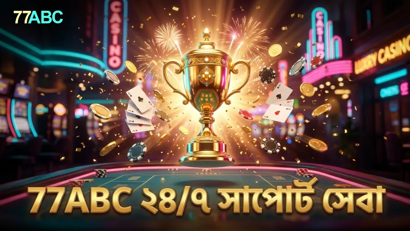 ৭৭ABC ডিপোজিট সমস্যায় ২৪/৭ সাপোর্ট সার্ভিস কার্যকর