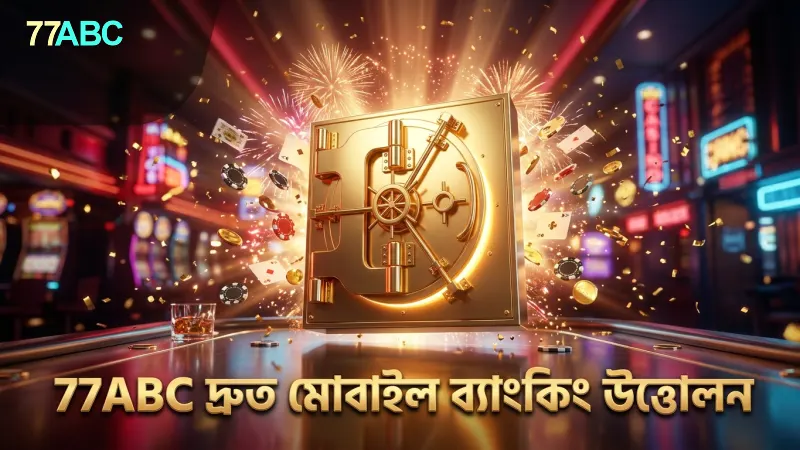 77ABC এর নিরাপদ এবং দ্রুত মোবাইল ব্যাংকিং উত্তোলন