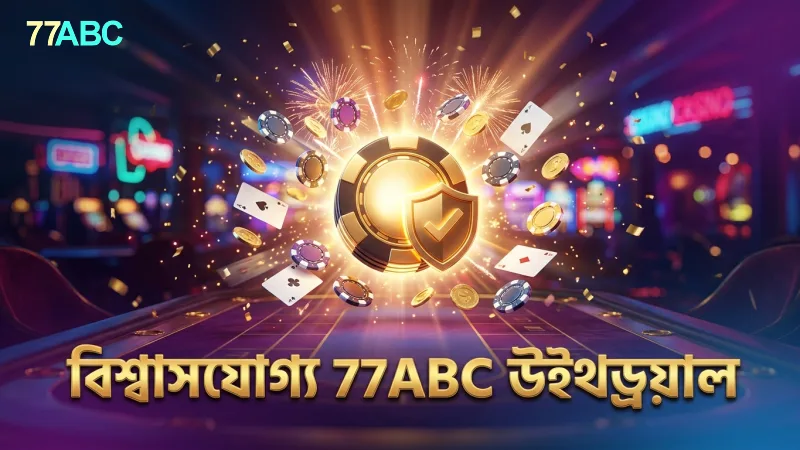 77ABC উইথড্রয়াল প্রক্রিয়া নির্ভরযোগ্যতা ও নিরাপত্তা নিশ্চিত করে