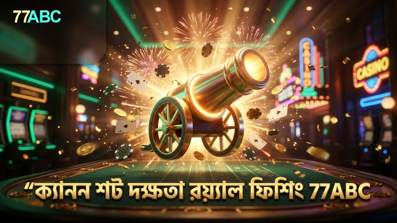রয়্যাল ফিশিংয়ের বিভিন্ন রুমে ক্যানন শটের গুরুত্ব এবং দক্ষতা যাচাই।