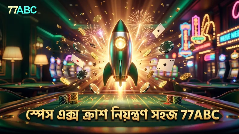 স্পেস এক্স ক্র্যাশের রকেট মাল্টিপ্লায়ার নিয়ন্ত্রণ সহজ।