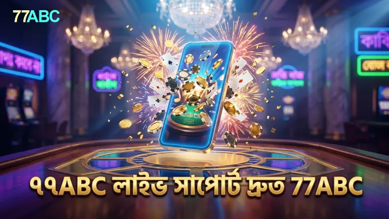 যোগাযোগ করার উপায়: লাইভ সাপোর্ট বনাম ইমেইল 1 লাইভ সাপোর্টে ৭৭ABC দ্রুত প্রতিক্রিয়া নিশ্চিত করে