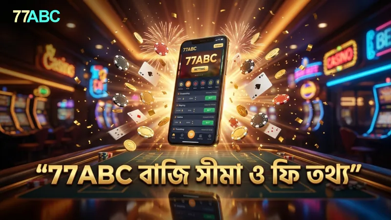 ফুটবল বিশ্বকাপ বাজি ধরার জন্য প্রয়োজনীয় তথ্য 2 77ABC প্ল্যাটফর্মে বাজি সীমা ও ফি নীতিমালা স্পষ্টভাবে প্রকাশ