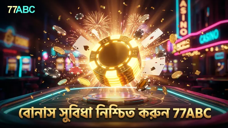 বোনাস সুবিধা গ্রহণের জন্য 77ABC লগইন নিশ্চিত করুন সাবধানে