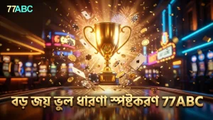 বড় জয়ের ভুল ধারণাগুলো বাজি ঝুঁকি ও বোনাস সীমাবদ্ধতা বুঝতে সাহায্য করে।