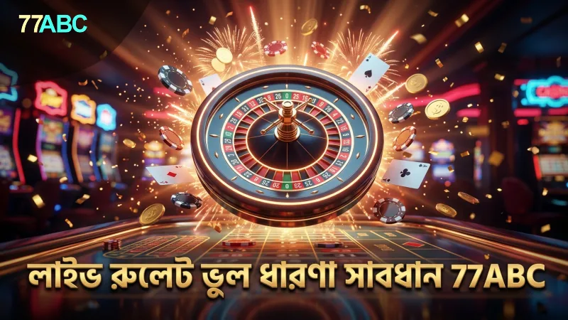 লাইভ রুলেটের ভুল ধারণাগুলো এড়িয়ে চলুন সাবধানে বাজি ধরুন